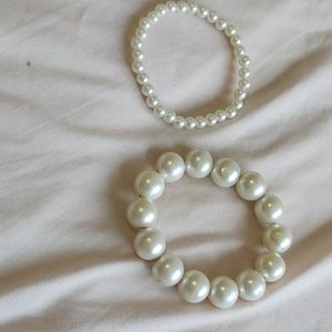 Fauz peral bracelet set